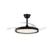 CristalRecord Deckenventilator Polaris Ø 106 cm schwarz CristalRecord Deckenventilator Polaris Ø 106 cm schwarz