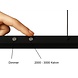 Freelight Hängeleuchte Traiano L 120 cm schwarz Freelight Hängeleuchte Traiano L 120 cm schwarz