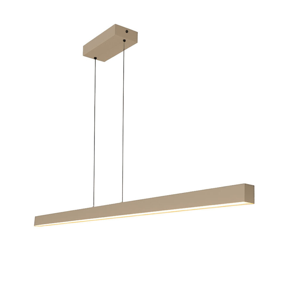 Freelight Hängeleuchte Traiano L 120 cm beige