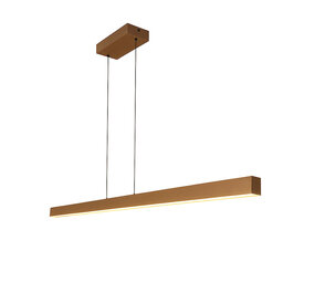 Freelight Hängeleuchte Traiano L 120 cm Bronze