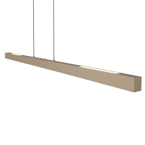 Freelight Hängeleuchte Traiano L 140 cm beige
