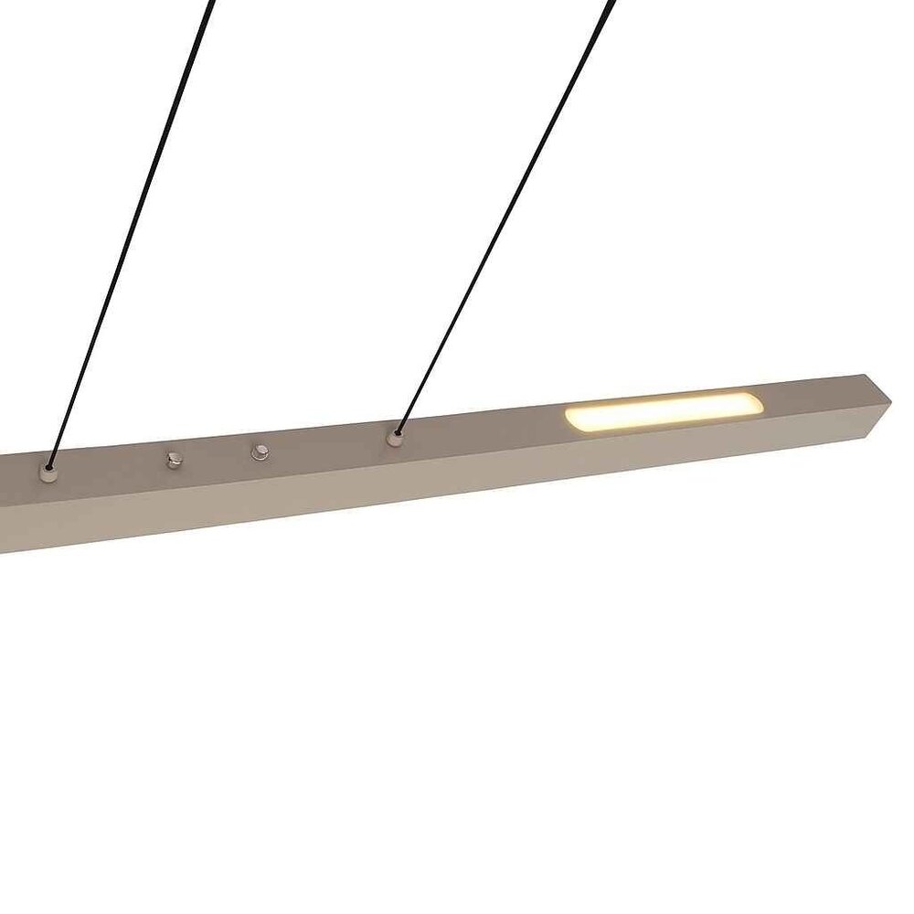 Freelight Hängeleuchte Traiano L 140 cm beige