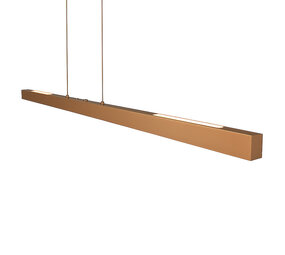 Freelight Hängeleuchte Traiano L 140 cm Bronze