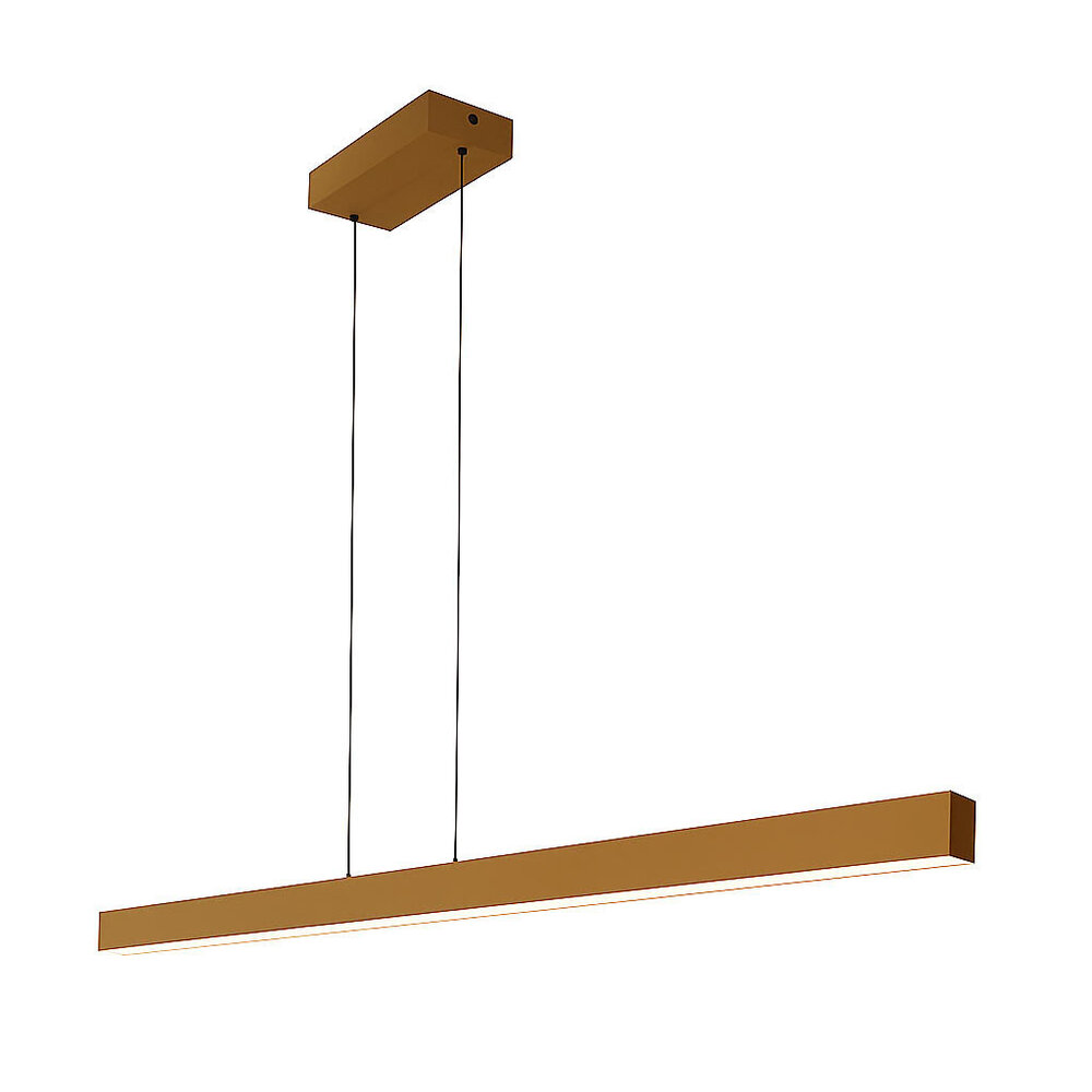 Freelight Hängeleuchte Traiano L 140 cm Bronze