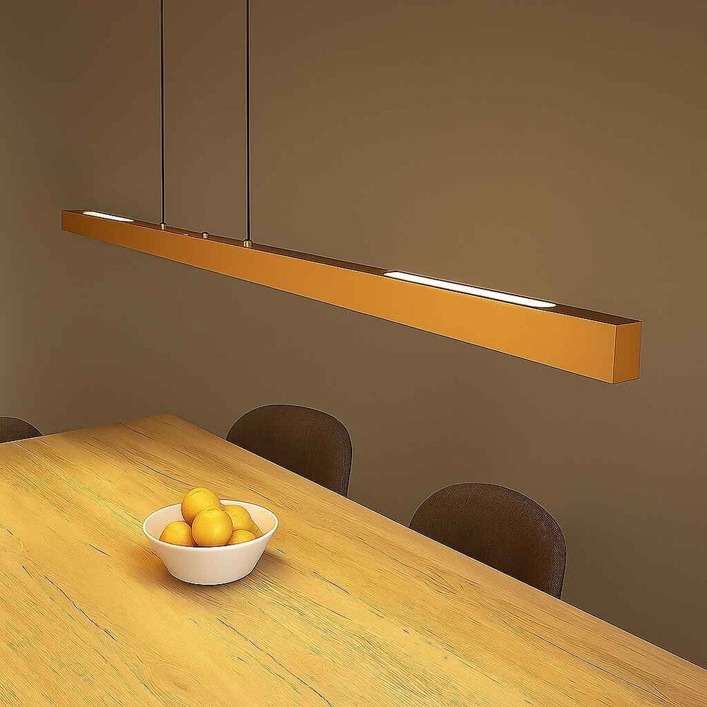 Freelight Hängeleuchte Traiano L 140 cm Bronze