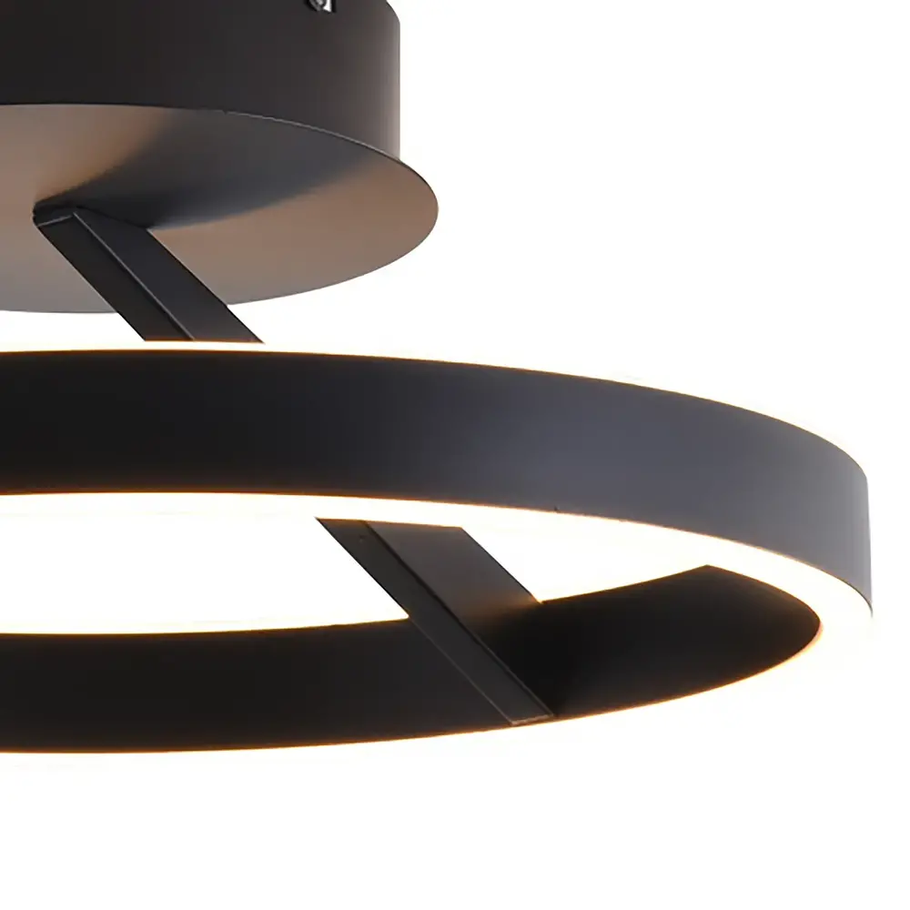 Freelight Deckenleuchte Pilota Ø 40 cm schwarz Freelight Deckenleuchte Pilota Ø 40 cm schwarz