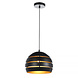 Freelight Hängeleuchte Djarin Ø 28 cm Schwarz Gold Freelight Hängeleuchte Djarin Ø 28 cm Schwarz Gold
