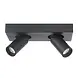 Highlight Spot Eliano 2-Licht L 24 cm schwarz Highlight Spot Eliano 2-Licht L 24 cm schwarz