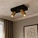 Highlight Spot Eliano 2 Licht L 24 cm schwarz bronze Highlight Spot Eliano 2 Licht L 24 cm schwarz bronze