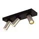 Highlight Spot Eliano 3-Licht L 36 cm Schwarz Matt Chrom Highlight Spot Eliano 3-Licht L 36 cm Schwarz Matt Chrom