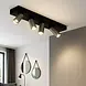 Highlight Spot Eliano 4-Licht L 48 cm Schwarz Matt Chrom Highlight Spot Eliano 4-Licht L 48 cm Schwarz Matt Chrom