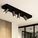 Highlight Spot Eliano 4-Licht L 48 cm Schwarz Matt Chrom Highlight Spot Eliano 4-Licht L 48 cm Schwarz Matt Chrom
