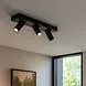 Highlight Spot Eliano 3-Licht L 36 cm schwarz Highlight Spot Eliano 3-Licht L 36 cm schwarz