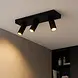Highlight Spot Eliano 3-Licht L 36 cm schwarz Highlight Spot Eliano 3-Licht L 36 cm schwarz
