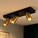 Highlight Spot Eliano 3-Licht L 36 cm schwarz bronze Highlight Spot Eliano 3-Licht L 36 cm schwarz bronze