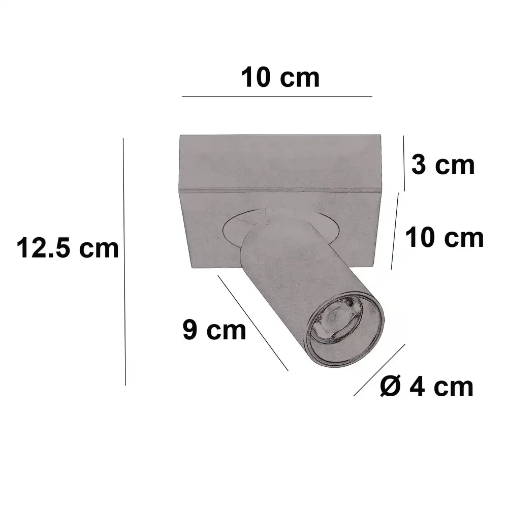 Highlight Spot Eliano 1 Leuchte Chrom matt