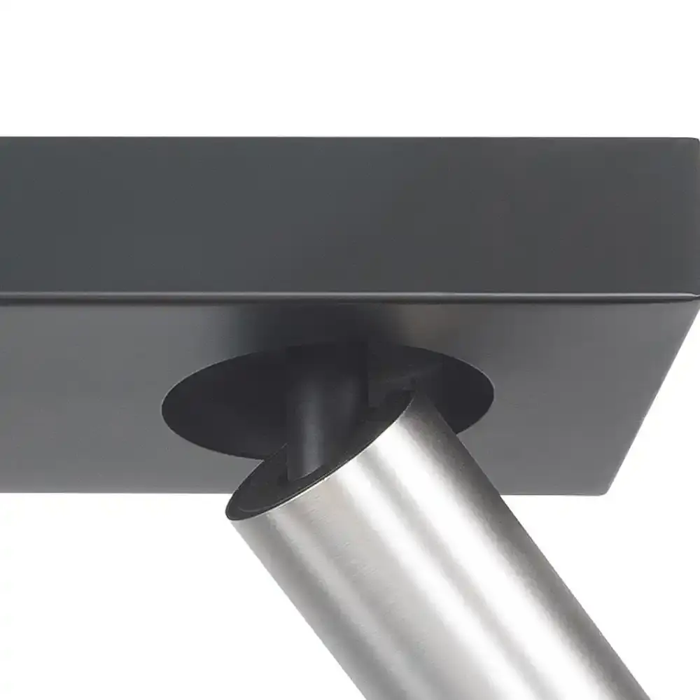 Highlight Spot Eliano 2-Licht L 24 cm Schwarz Matt Chrom