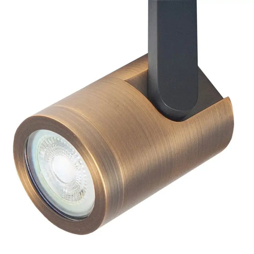 Highlight Spot HALO 1 Licht bronze schwarz Highlight Spot HALO 1 Licht bronze schwarz