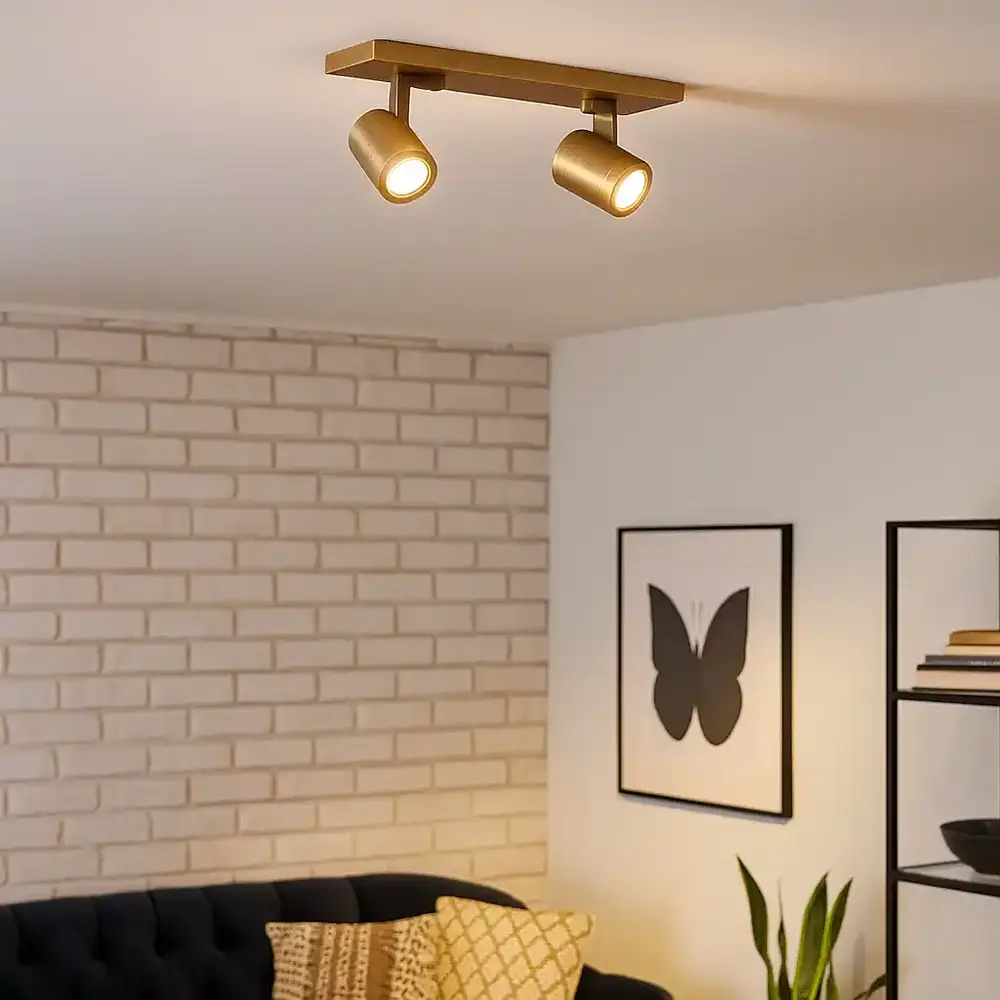 Highlight Spot HALO 2-Lichtstrahl bronze Highlight Spot HALO 2-Lichtstrahl bronze