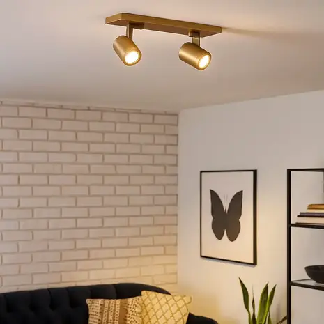 Highlight Spot HALO 2-Lichtstrahl bronze Highlight Spot HALO 2-Lichtstrahl bronze