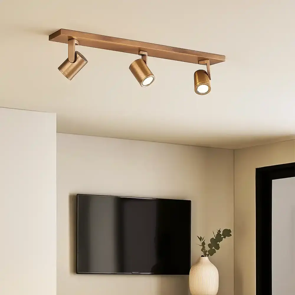 Highlight Spot HALO 3-Lichtstrahl bronze Highlight Spot HALO 3-Lichtstrahl bronze