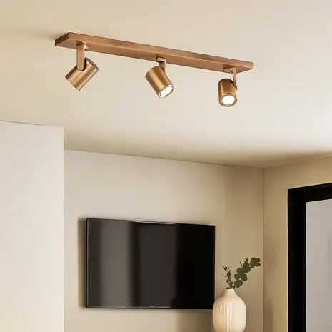 Highlight Spot HALO 3-Lichtstrahl bronze Highlight Spot HALO 3-Lichtstrahl bronze