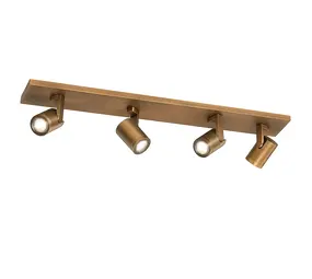 Highlight Spot HALO 4-Licht-Balken L 91 cm bronze Highlight Spot HALO 4-Licht-Balken L 91 cm bronze
