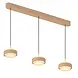 Freelight Hängeleuchte Puleggia 3-Licht L 90 cm comfort lift beige Freelight Hängeleuchte Puleggia 3-Licht L 90 cm comfort lift beige