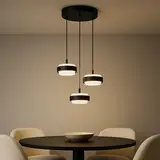 Freelight Hängeleuchte Puleggia 3-Licht Ø 33 cm comfort lift schwarz Freelight Hängeleuchte Puleggia 3-Licht Ø 33 cm comfort lift schwarz