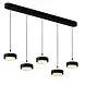 Freelight Hängeleuchte Puleggia 5-Licht L 120 cm comfort lift schwarz Freelight Hängeleuchte Puleggia 5-Licht L 120 cm comfort lift schwarz