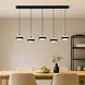 Freelight Hängeleuchte Puleggia 5-Licht L 120 cm comfort lift schwarz Freelight Hängeleuchte Puleggia 5-Licht L 120 cm comfort lift schwarz