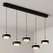 Freelight Hängeleuchte Puleggia 5-Licht L 120 cm comfort lift schwarz Freelight Hängeleuchte Puleggia 5-Licht L 120 cm comfort lift schwarz