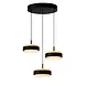 Freelight Hängeleuchte Puleggia 3-Licht Ø 33 cm comfort lift schwarz Freelight Hängeleuchte Puleggia 3-Licht Ø 33 cm comfort lift schwarz