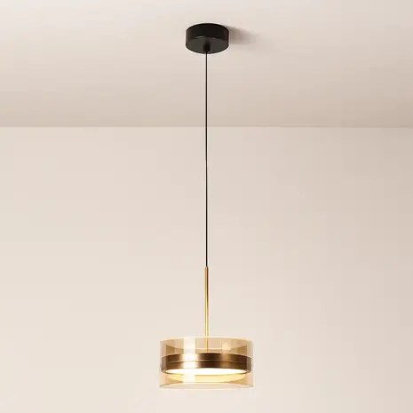 Highlight Hängeleuchte Enzo 1 Licht Ø 20 cm schwarz Highlight Hängeleuchte Enzo 1 Licht Ø 20 cm schwarz