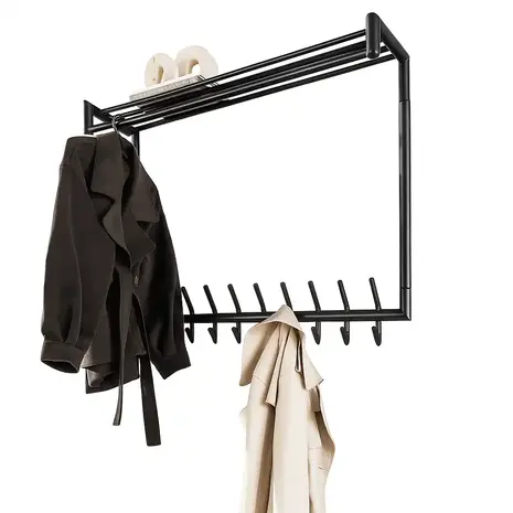 Ylumen Kleiderständer Alex B 100 cm H 80 cm anthrazit Ylumen Kleiderständer Alex B 100 cm H 80 cm anthrazit