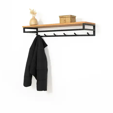 Ylumen Kleiderständer Custom B 100 cm H 17 cm Akazie schwarz Ylumen Kleiderständer Custom B 100 cm H 17 cm Akazie schwarz