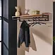 Ylumen Kleiderständer Custom B 100 cm H 17 cm Akazie schwarz Ylumen Kleiderständer Custom B 100 cm H 17 cm Akazie schwarz