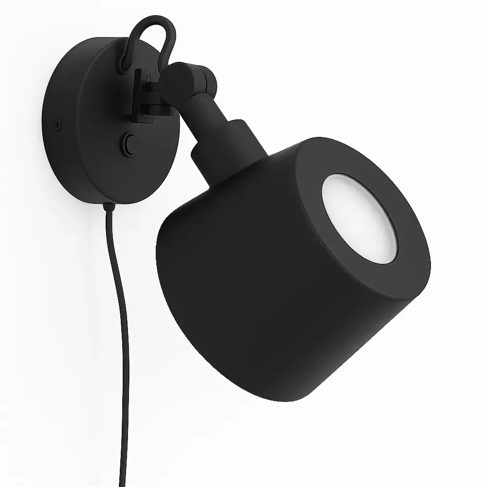 Freelight Wandleuchte Sovrano kurz L 33 cm schwarz