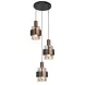 Highlight Hängeleuchte Marrone 3 Licht Ø 30 cm Bronze Highlight Hängeleuchte Marrone 3 Licht Ø 30 cm Bronze