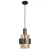 Highlight Hängeleuchte Marrone 1 Licht Ø 18 cm Bronze Highlight Hängeleuchte Marrone 1 Licht Ø 18 cm Bronze