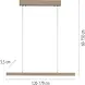 Paul Neuhaus Hängeleuchte Adriana, verstellbar, L 120–179 cm, Komfortlift, champagnerfarben Paul Neuhaus Hängeleuchte Adriana, verstellbar, L 120–179 cm, Komfortlift, champagnerfarben
