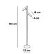 Freelight Stehleuchte Undici 2 Licht H 150 cm beige Freelight Stehleuchte Undici 2 Licht H 150 cm beige