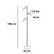 Freelight Stehleuchte Undici 3-Licht H 165 cm beige Freelight Stehleuchte Undici 3-Licht H 165 cm beige