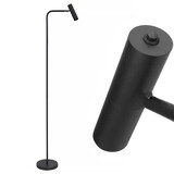 Freelight Stehleuchte Undici 1 Licht H 135 cm schwarz