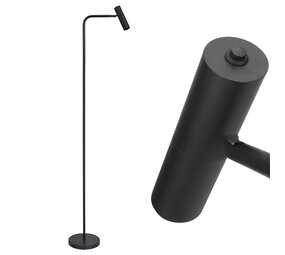 Freelight Stehleuchte Undici 1 Licht H 135 cm schwarz