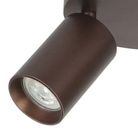 Highlight Spot Mila 3-flammig Ø 25 cm kakao