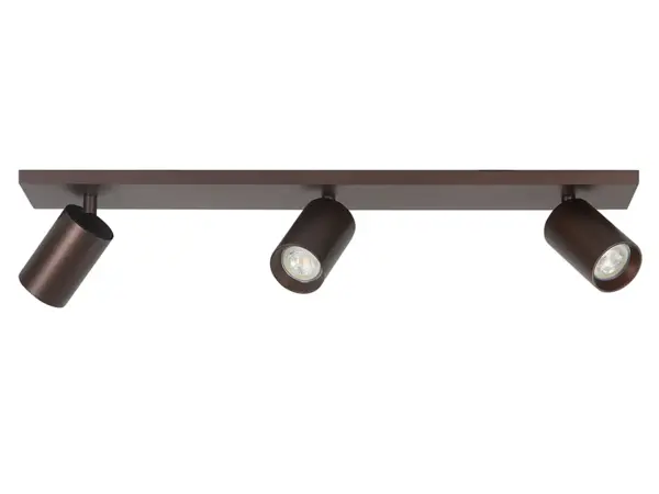 Highlight Spot Mila 3-flammig L 65 cm kakao