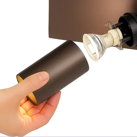 Highlight Spot Mila 3-flammig L 65 cm kakao