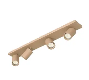 Highlight Spot Mila 4-flammig L 90 cm beige Highlight Spot Mila 4-flammig L 90 cm beige