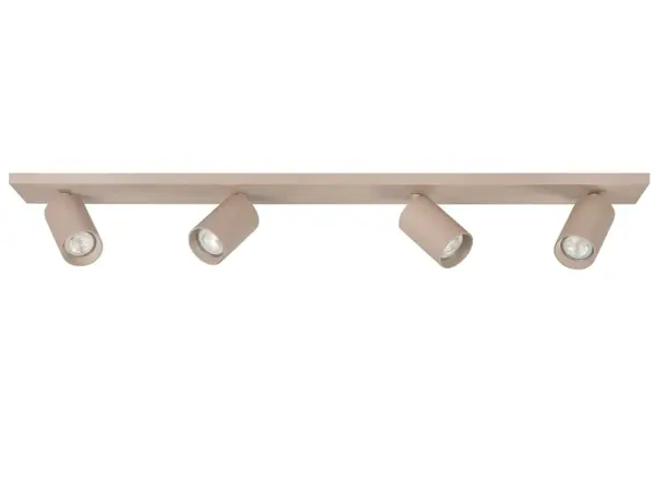 Highlight Spot Mila 4-flammig L 90 cm beige